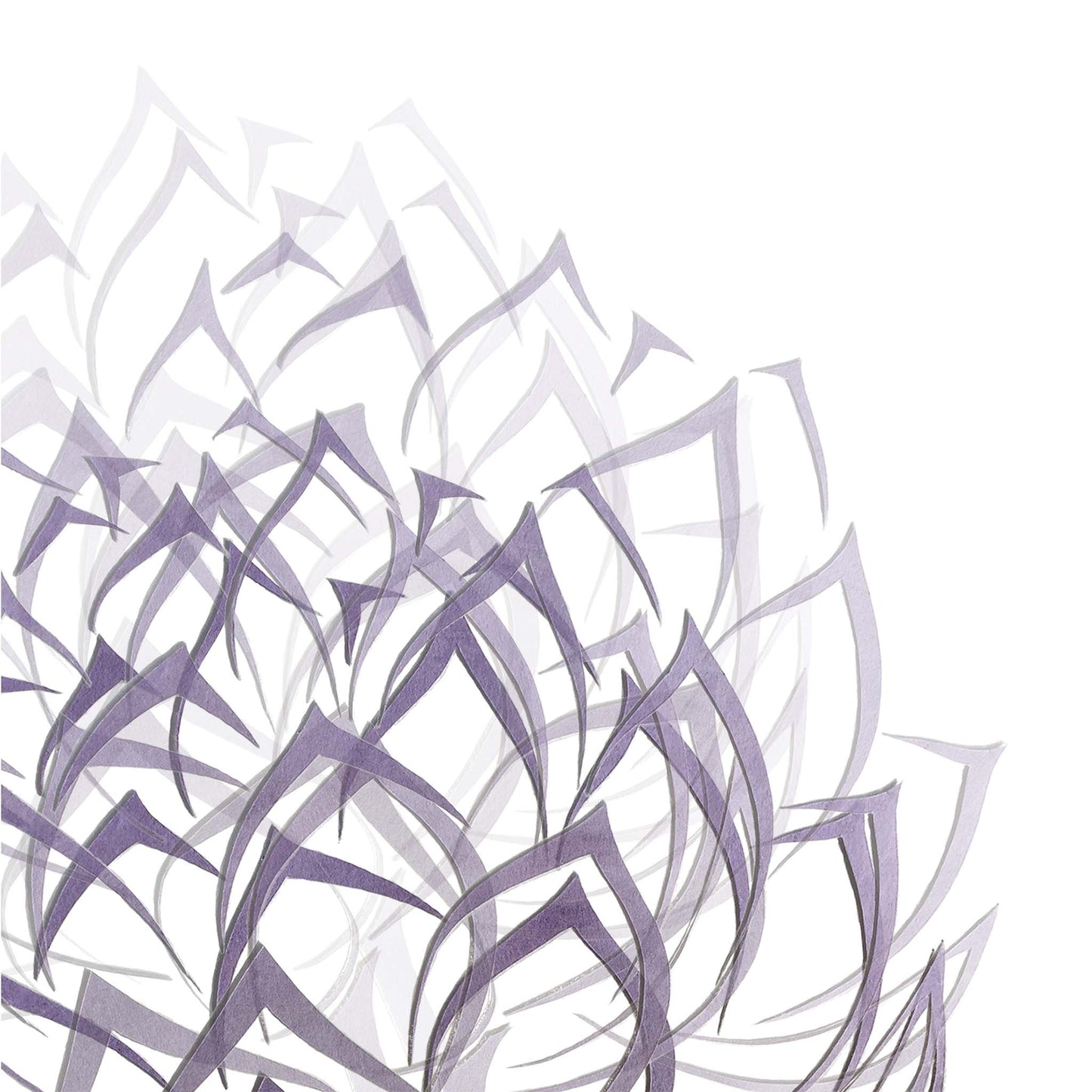 Artichoke Flourish Crop Heather Cushion