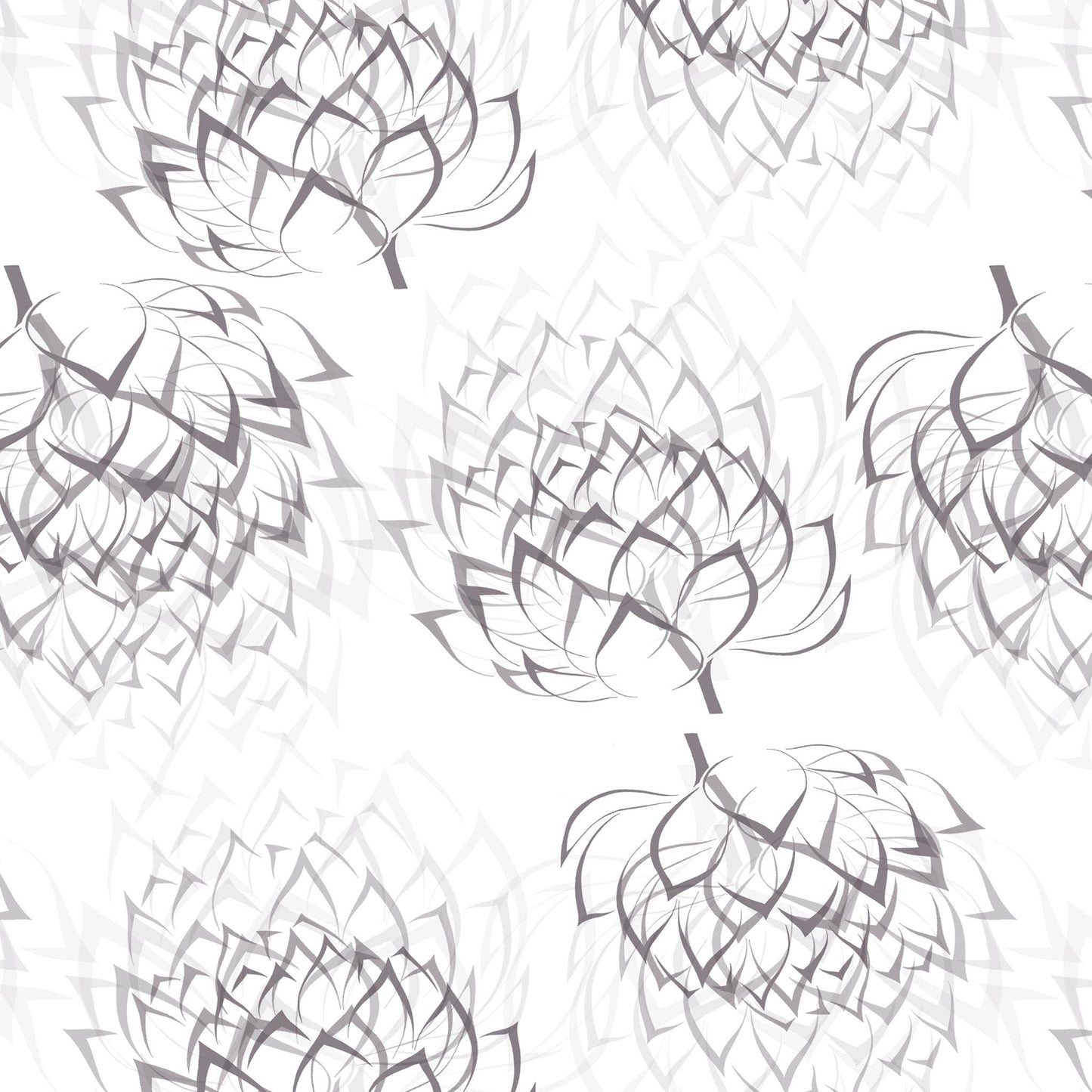 Artichoke Flourish Mix Small Heather