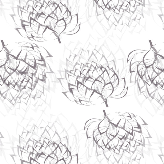 Artichoke Flourish Mix Small Heather Linen