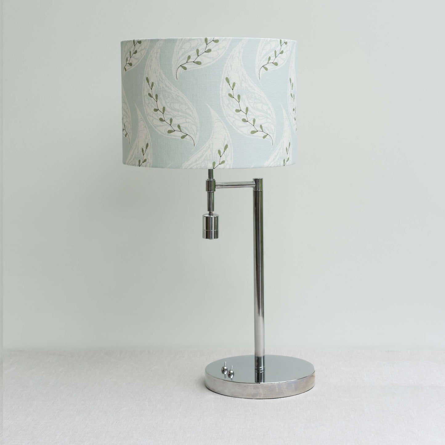 Emerging Leaf Blue Haze Linen