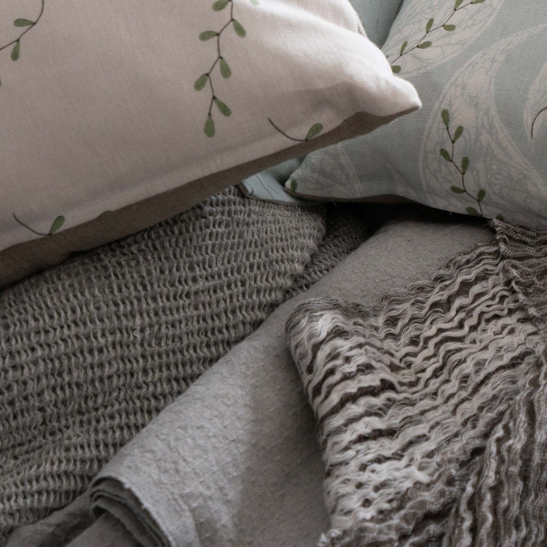 Calming Complementaries for the perfect finishing touch.