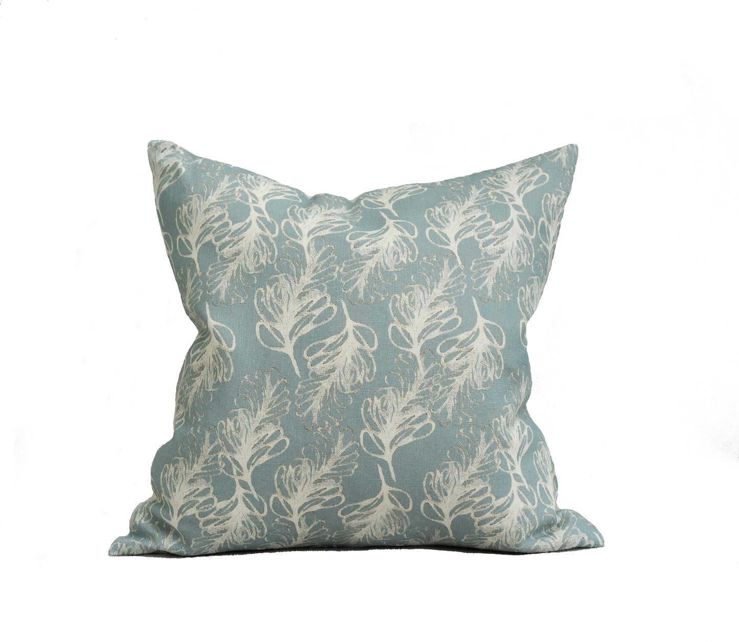 Plume Mix Teal Small Cushion