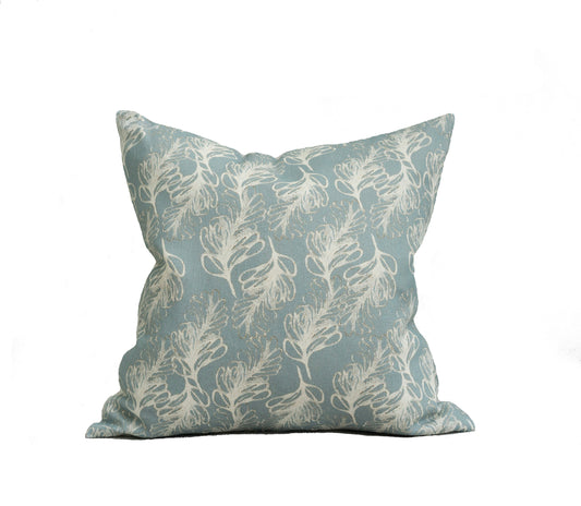 Plume Mix Teal Small Cushion