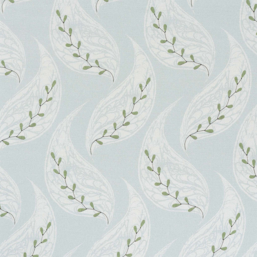 Emerging Leaf Blue Haze Juliette O Designs