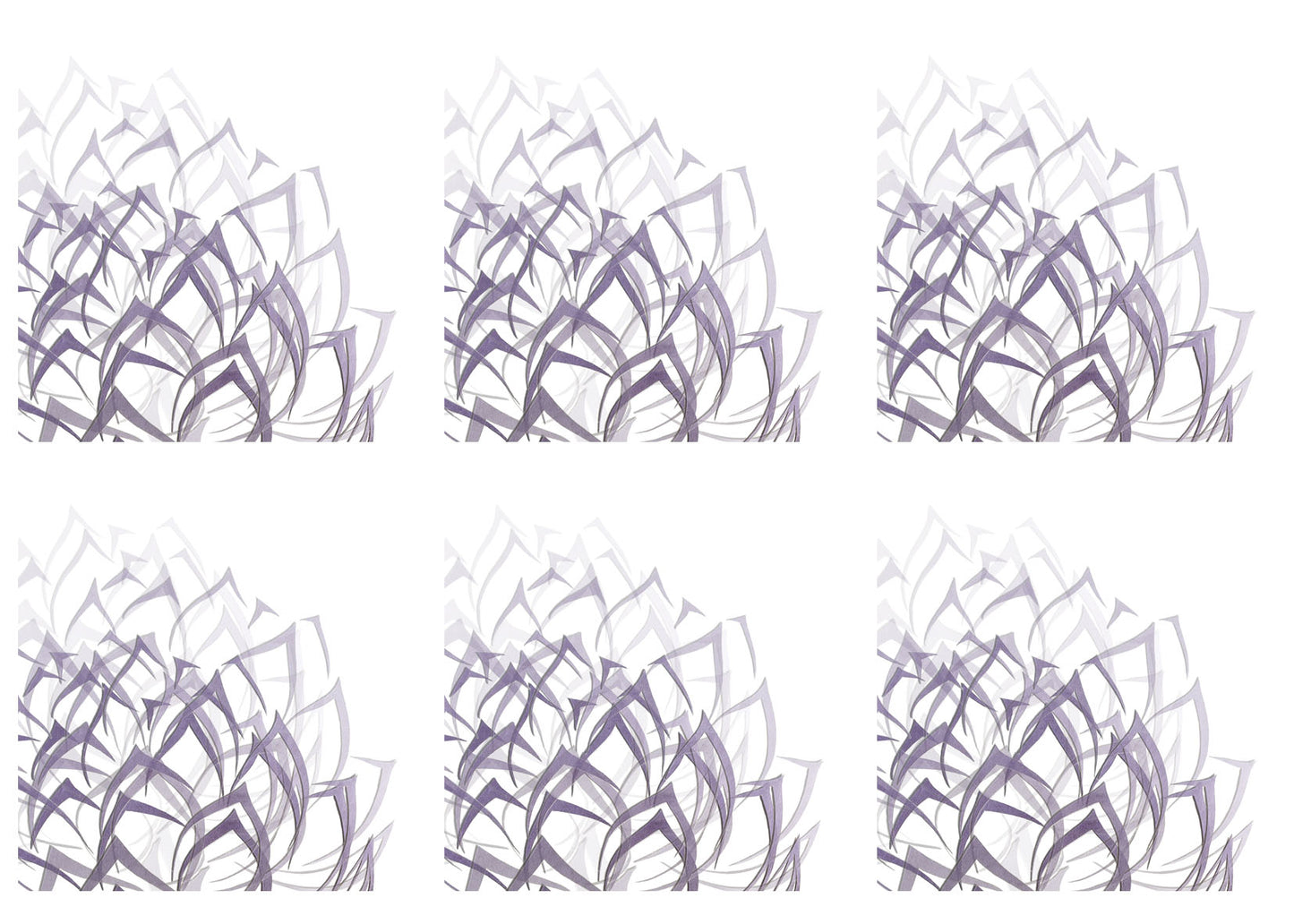 Artichoke Flourish Crop Heather Cushion