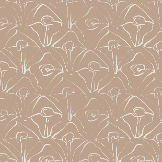 Fir Cone Copper Blush Linen